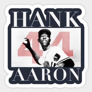 44 - hank aaron Sticker